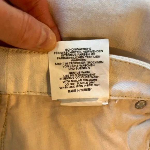 S. Oliver White Pants - Size 38 - Picture 5 of 7